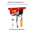 China 200kg  800kg 500kg 110V  230v mini small cable winch electric hoist